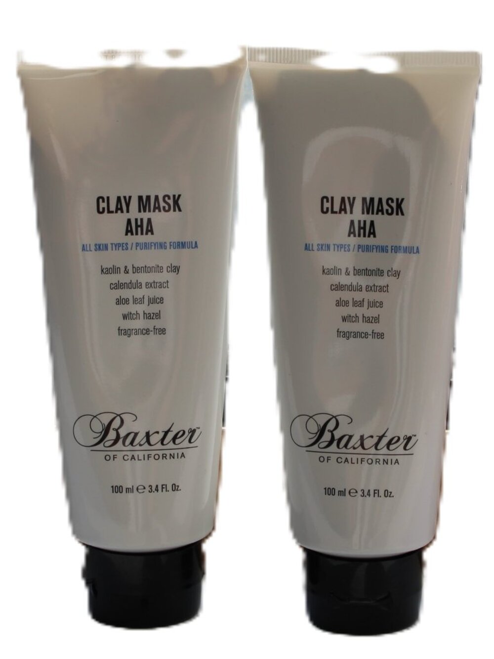 Baxter Of California Clay Mask AHA 3.4 oz (lot of 2)
